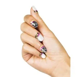 Jourdefete Faux Ongles - Skulls