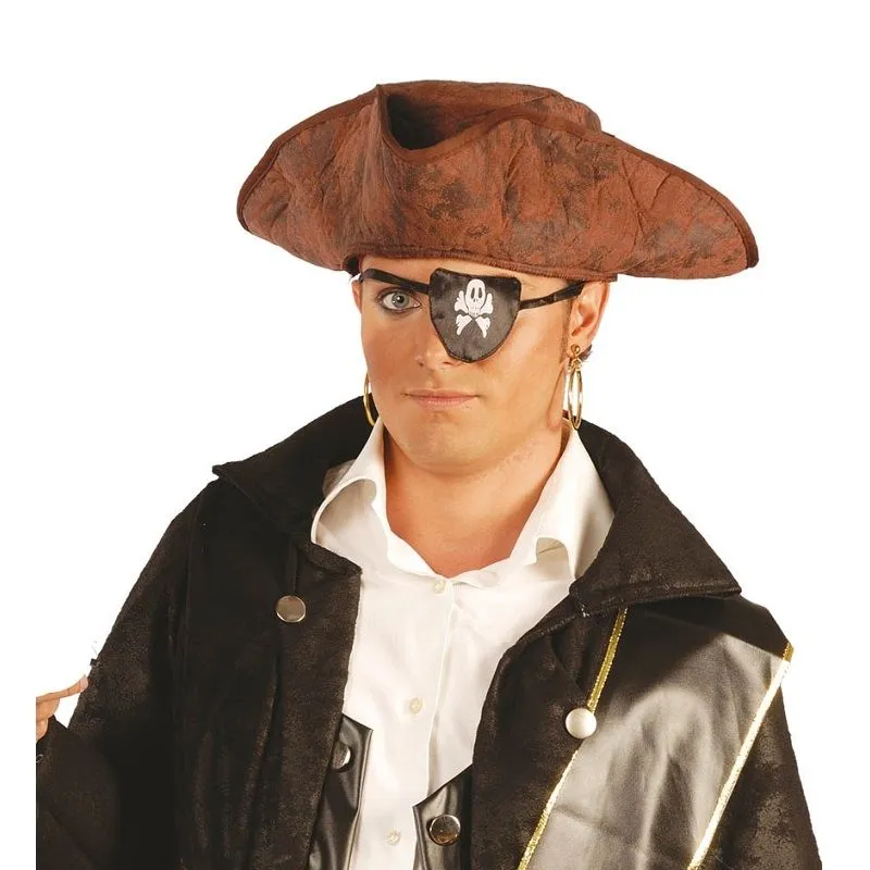 Jourdefete Chapeau De Pirate Marron Homme