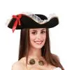 Jourdefete Chapeau De Capitaine Pirate Femme