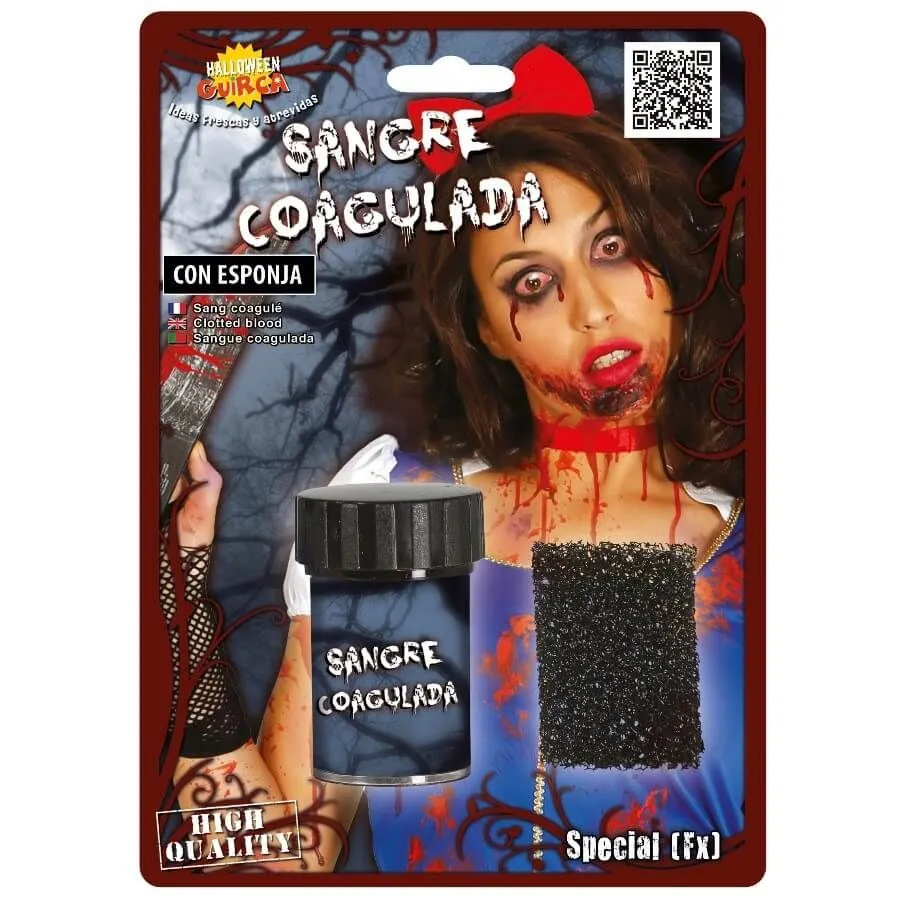 Jourdefete Faux Sang Coagulé Avec éponge