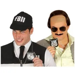 Jourdefete Collier Avec Plaque De Policier