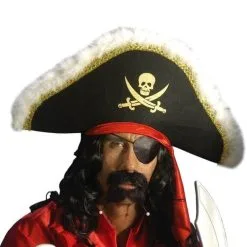 Jourdefete Moustache Et Bouc Avec Perles De Pirate