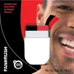 Jourdefete Fanbrush™ Noir Et Rouge