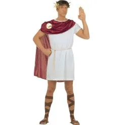 Jourdefete Déguisement Jules César Homme - Taille Au Choix