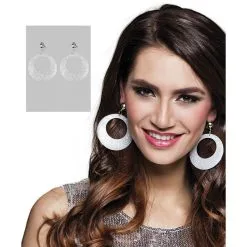 Jourdefete Boucles D'oreille Clip - Argent