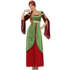 Jourdefete Déguisement De Dame Médiévale - Taille Au Choix