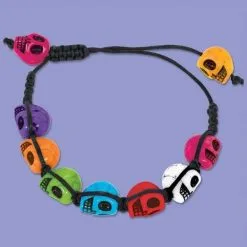 Jourdefete Bracelet "Day Of The Dead" Multicolore