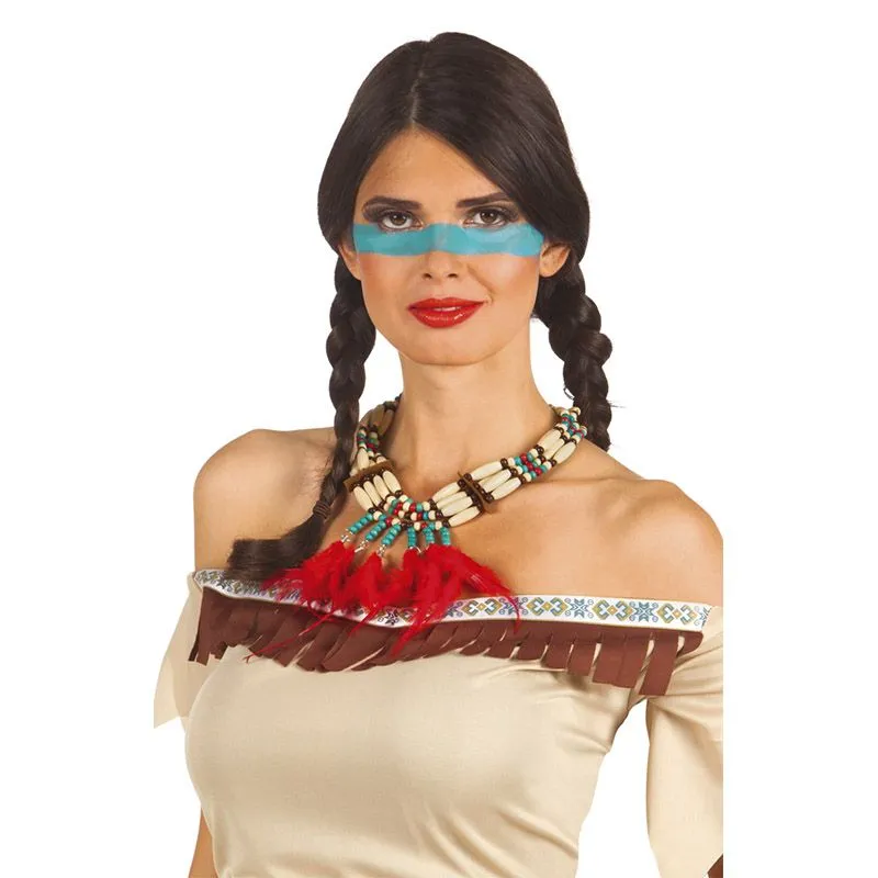 Jourdefete Collier à Plumes - Costume Indien – Image 2