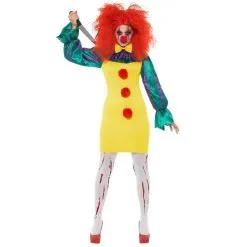Jourdefete Déguisement Femme - Penny Le Clown - Taille Au Choix