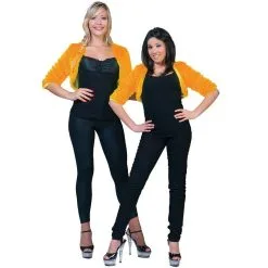 Jourdefete Boléro En Peluche Orange