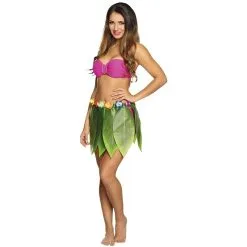 Jourdefete Jupe Hawaïenne Feuilles De Bananier