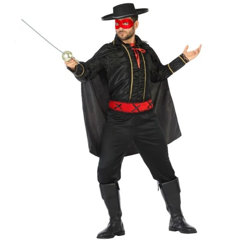 Jourdefete Déguisement Homme Bandit - Taille Au Choix