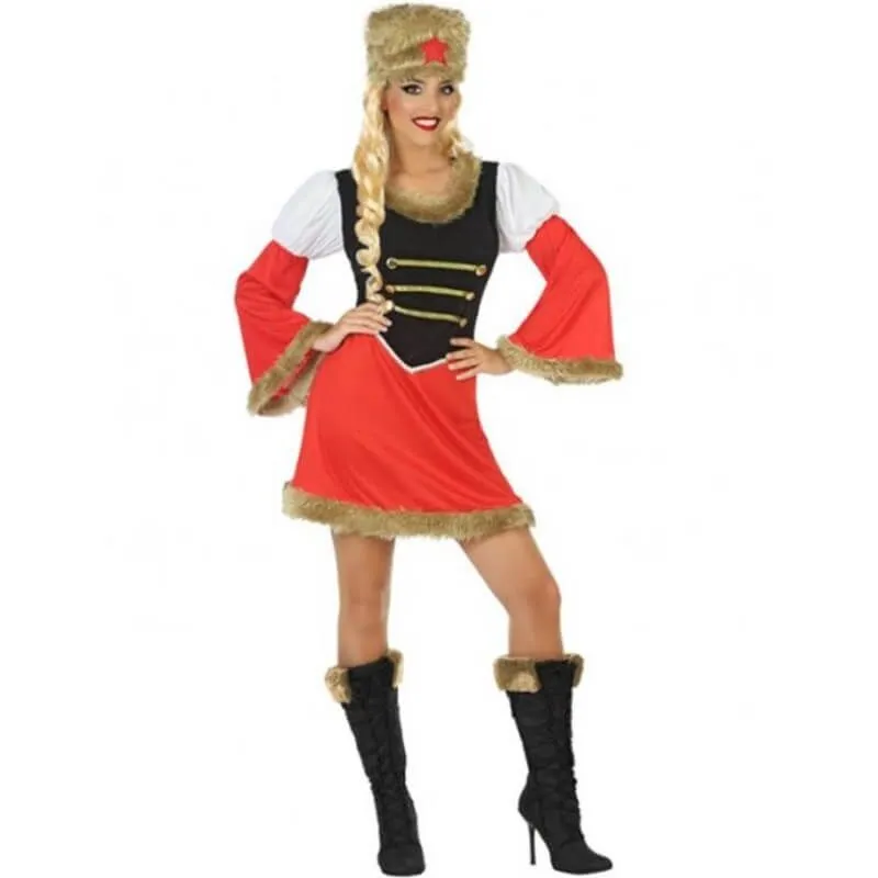 Jourdefete Déguisement Femme Russe - Taille Au Choix