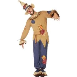 Jourdefete Déguisement Homme Épouvantail - Taille Au Choix