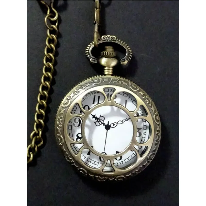 Jourdefete Montre De Poche Steampunk