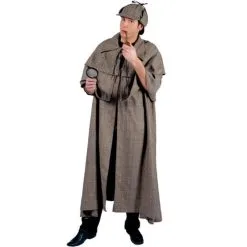 Jourdefete Manteau Et Chapeau De Détective "Inspecteur Rousseau"