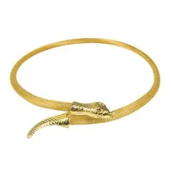 Jourdefete Collier Egyptien - Serpent Du Nil