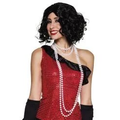 Jourdefete Lot De Deux Colliers De Perles Blanches "charleston"