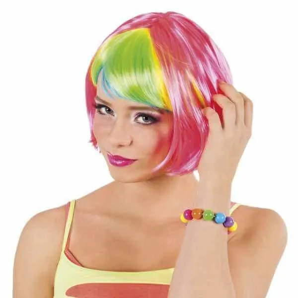 Jourdefete Bracelet Multicolore Rave