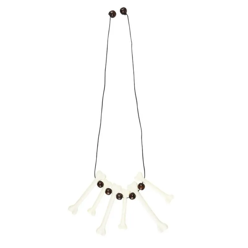 Jourdefete Collier D'Os Femme Des Cavernes