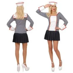 Jourdefete Déguisement Femme Marin Sexy - Taille Au Choix