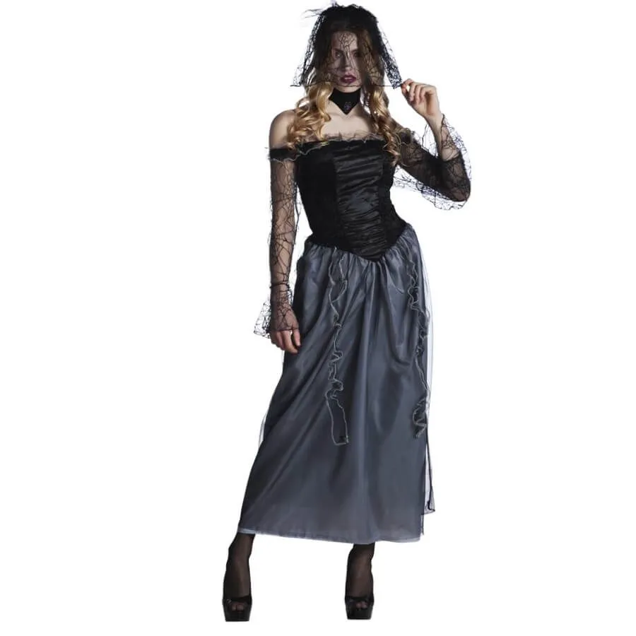 Jourdefete Déguisement Femme - Robe Araignée - Taille Au Choix