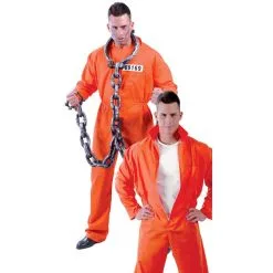 Jourdefete Déguisement De Prisonnier Adulte