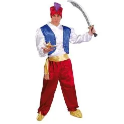 Jourdefete Déguisement Aladin Homme - Taille Unique