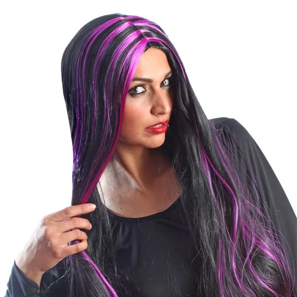 Jourdefete Perruque Colorée Dark Bella Femme - Coloris Aux Choix – Image 3