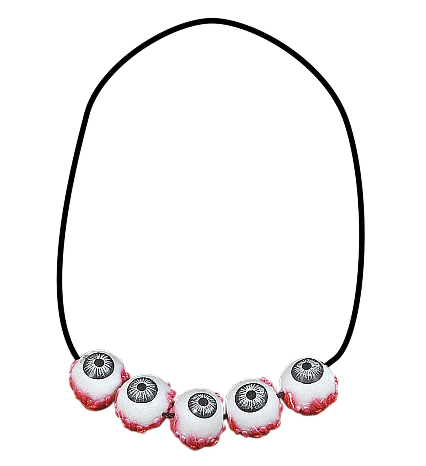 Jourdefete Accessoire De Déguisement Collier 5 Oeils Sanguinolants