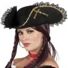Jourdefete Chapeau Pirate Fanny Femme