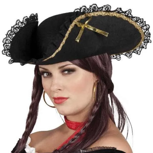 Jourdefete Chapeau Pirate Fanny Femme