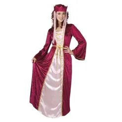 Jourdefete Déguisement Dame Médiévale Femme - Taille Au Choix