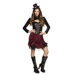 Jourdefete Déguisement Robe Steampunk - Taille Au Choix