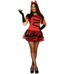 Jourdefete Déguisement De Femme Des Enfers - Taille Au Choix