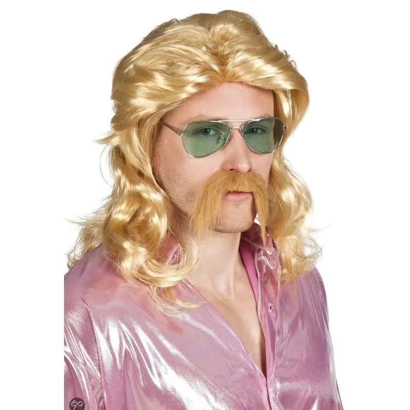 Jourdefete Perruque Et Moustache Barry