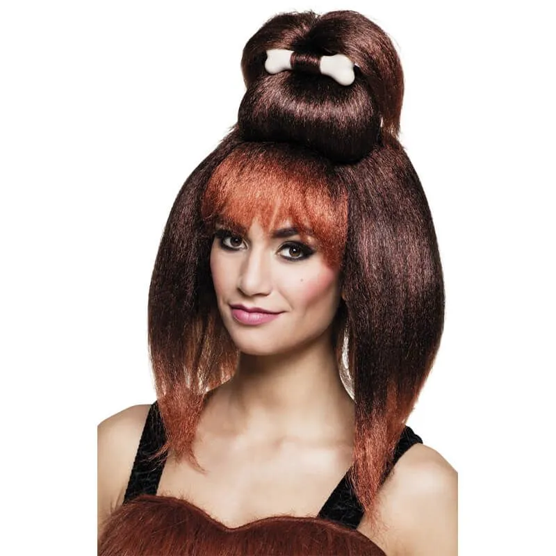 Jourdefete Perruque Préhistorique Cavewoman - Femme - Adulte