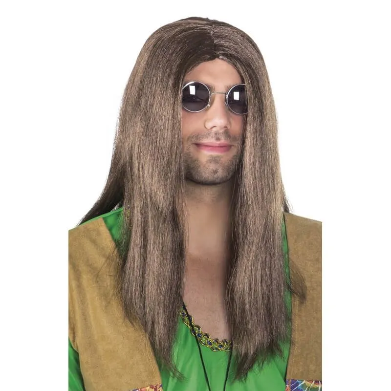 Jourdefete Perruque Homme - John Lennon