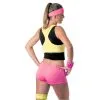 Jourdefete Brassière Fluo Jaune Femme - Taille Unique
