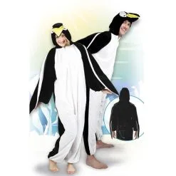 Jourdefete Costume En Peluche De Pingouin - Taille Au Choix