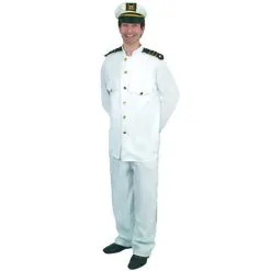Jourdefete Déguisement Homme Capitaine - Taille Unique