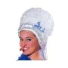 Jourdefete Perruque Femme Pompadour