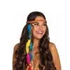 Jourdefete Bandeau Hippie Avec Plumes Femme