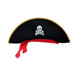 Jourdefete Chapeau De Pirate Velour