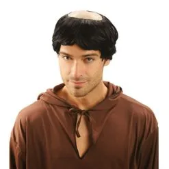 Jourdefete Perruque De Moine