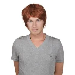 Jourdefete Perruque Châtain Tyler