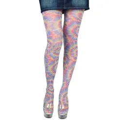 Jourdefete Collants Nylon Hippie