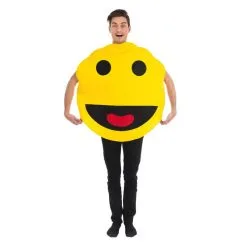 Jourdefete Costume Smiley Man - Emoji
