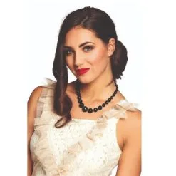 Jourdefete Collier De Perles Charleston - Noir