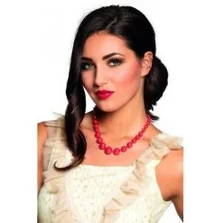 Jourdefete Collier De Perles Rouges - Charleston
